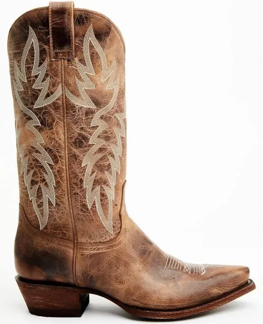 Men's Authentic Vintage Leather Cowboy Boots