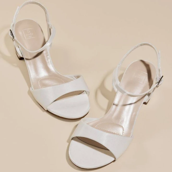 DB Studio Low Block Heel Sandals