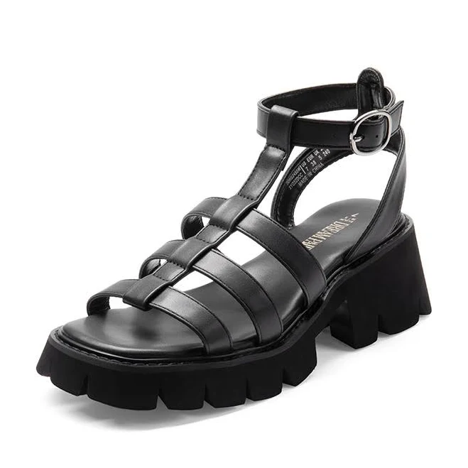 Dream Pairs Rugged Lug Platform Sandals