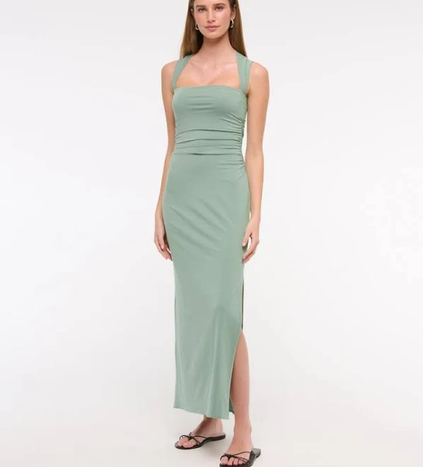 Abercrombie & Fitch Women's Ava Knit Midi Dress