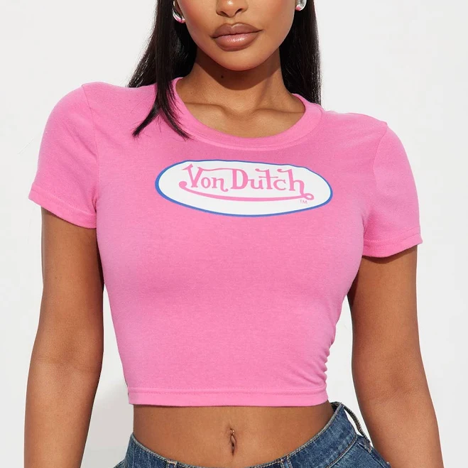 Fashion Nova Cropped Baby Tee
