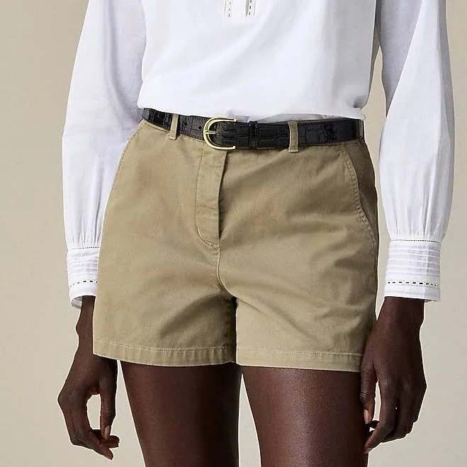 J.Crew Women's 4" Heritage Chino Short