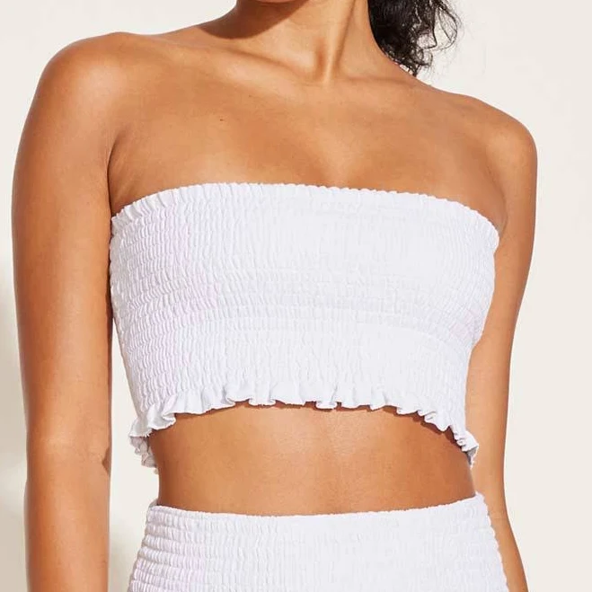 Vitamin A Women's Nya Smocked Bandeau Top