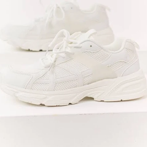 Chunky Mesh Lug Sole Sneakers