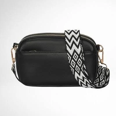 Hynes Eagle Compact Vegan Leather Crossbody