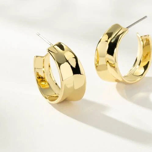 Uncommon James Bold Balance Hoop Earrings