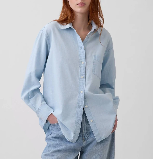 Gap Women's Denim Big Shirt