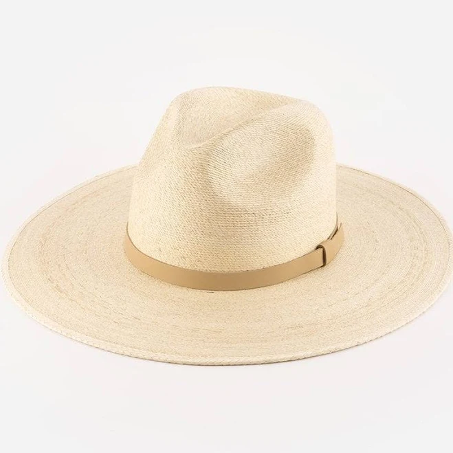 Blake Wide Brim Straw Fedora