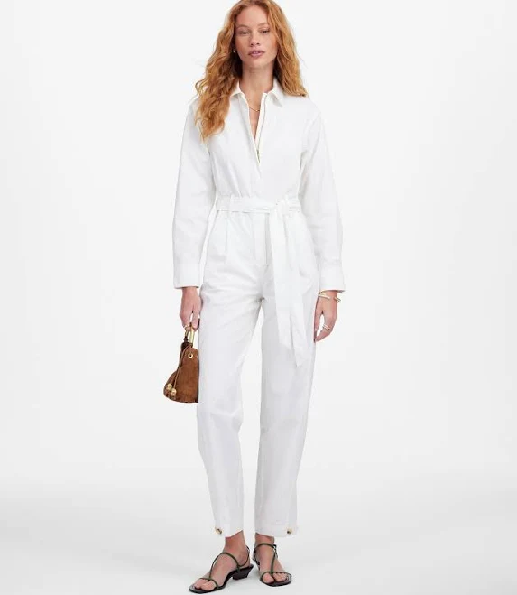 Madewell Women's Straight-Leg Utility Coverall Jumpsuit
