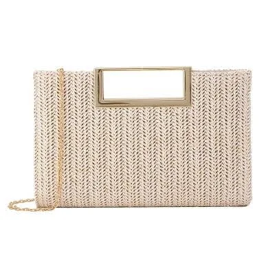 Narwey Straw Clutch