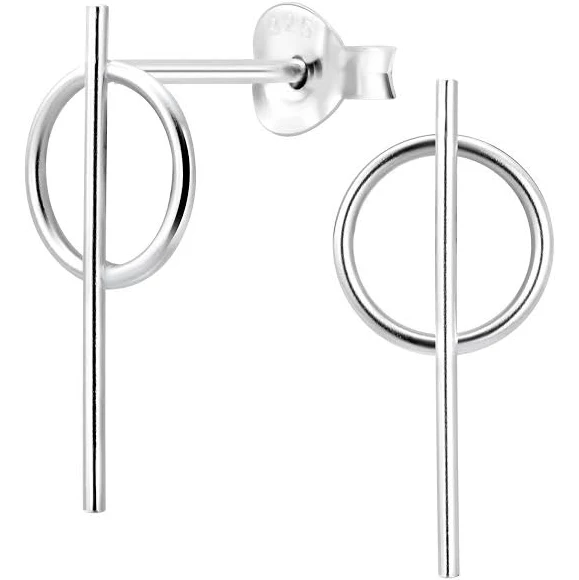 Geometric Stud Earrings