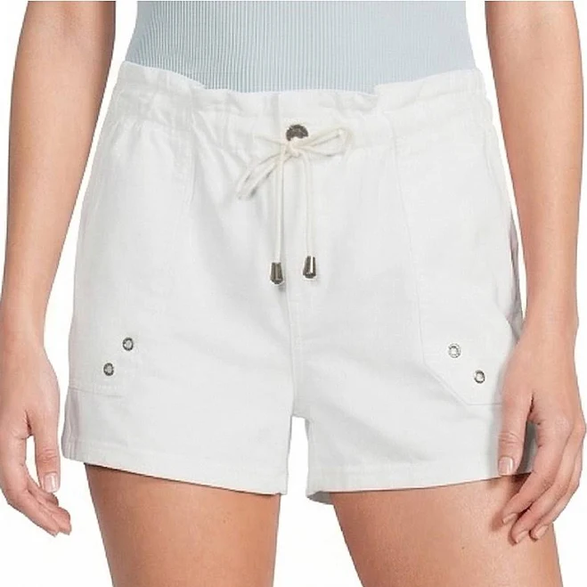 Tractr Women's Paper Bag Shorts