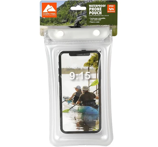 Ozark Trail Waterproof Full Cover Case Phone Pouch