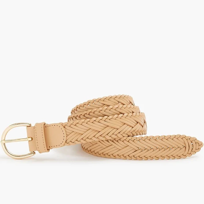 J.Crew Women's Woven Leather Belt