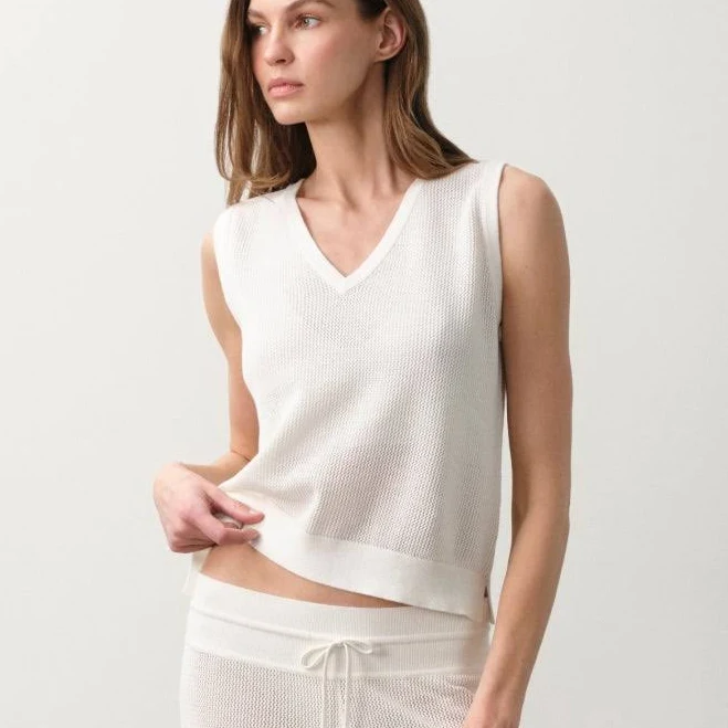 NAKEDCASHMERE Lyra Cotton Cashmere Vest