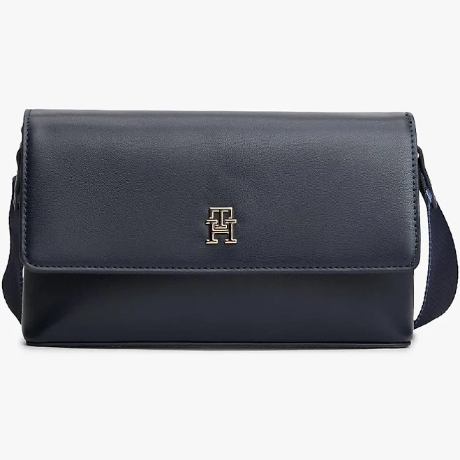 Tommy Hilfiger Women's Pebbled Flap Crossbody Bag