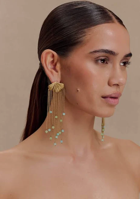 Meshki Maia Chandelier Earrings