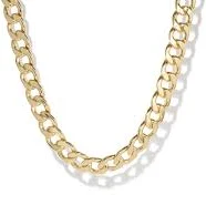 18K Gold Chunky Link Necklace