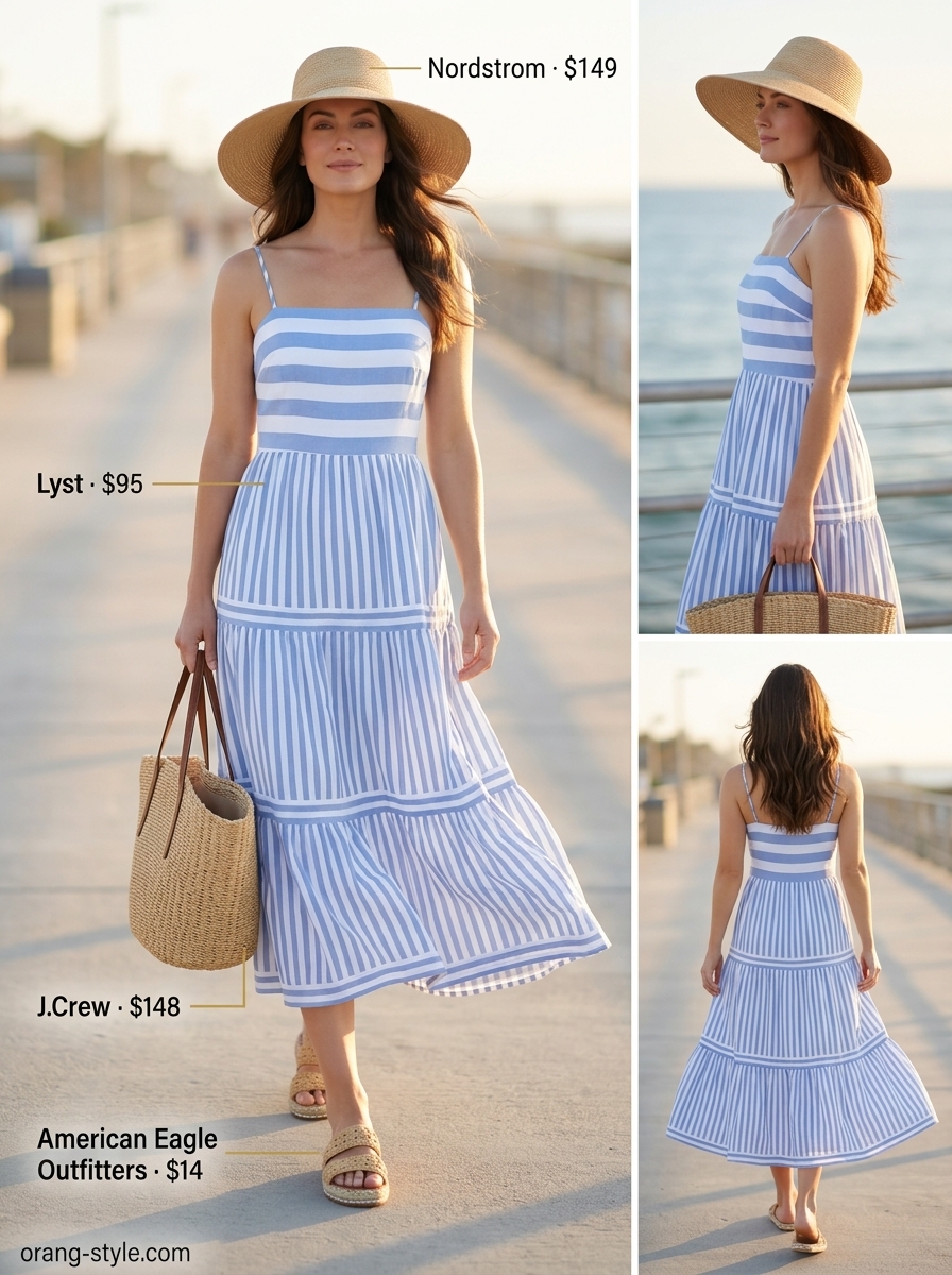 summer cotton outfit for women over 60 2026 outfit idea - fashion styling inspiration