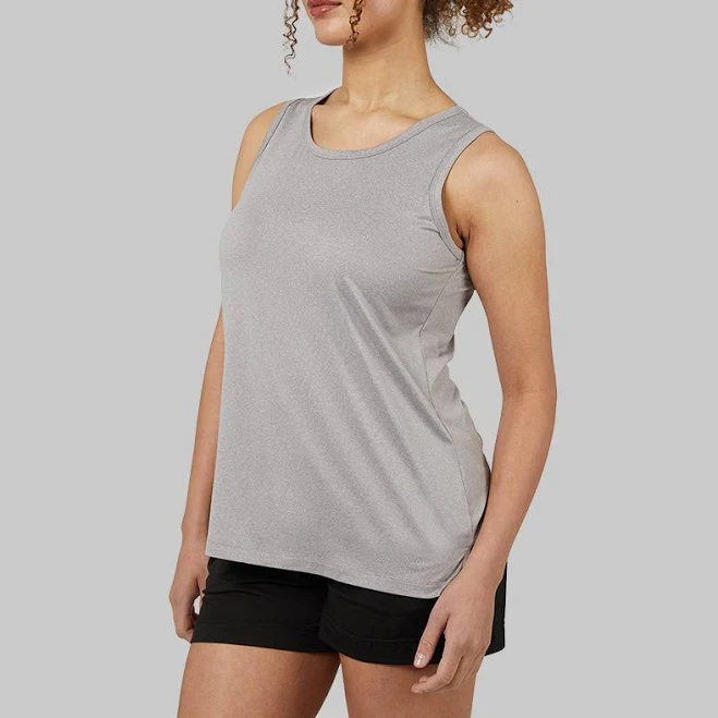 top 32 Degrees Women's Cool Relaxed Lightweight Moisture Wicking Anti Odor Knit Tank Top Shirt 32 Degrees $4.99
