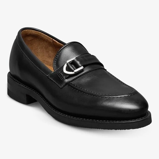 shoes Allen Edmonds Men's Rollins Buckle Wide Leather Loafers Allen Edmonds $495