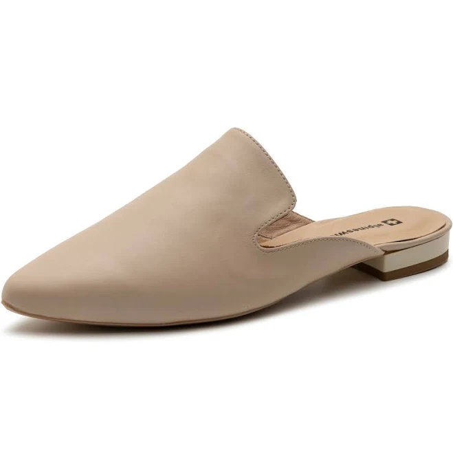 shoes Alpine Swiss Diane Women's Pointed Toe Slip-On Backless Leather Mules Target $69.99