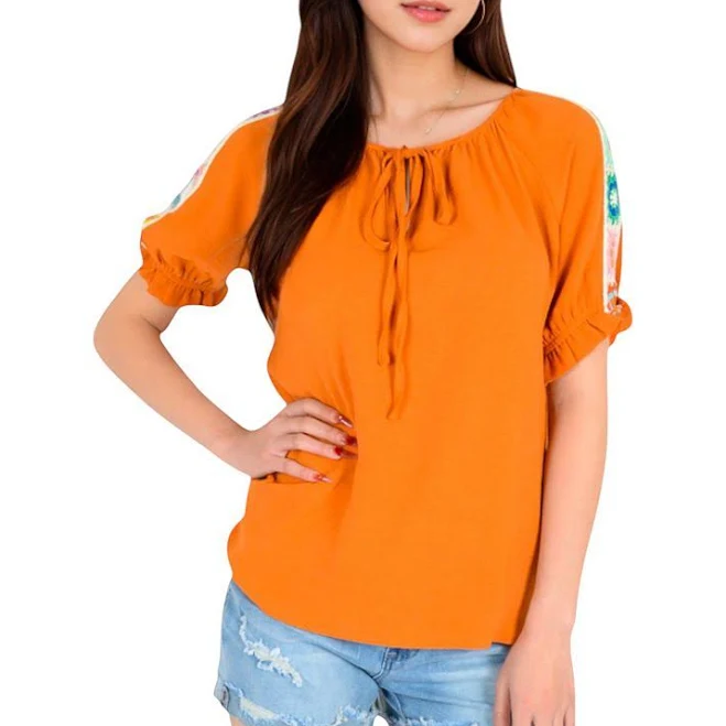 top Anna-Kaci Women's Embroidered Peasant Top Kohl's $31