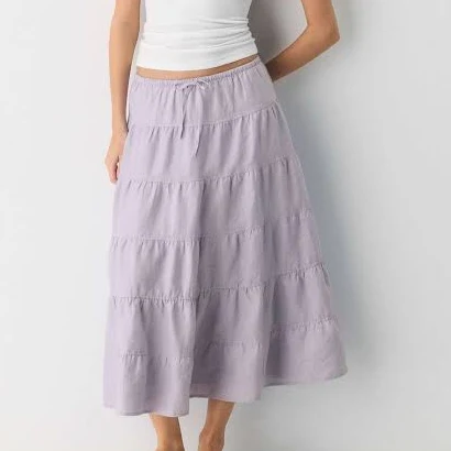 maxi skirt Aritzia Wilfred Women's Bouquet Linen Skirt Aritzia $148