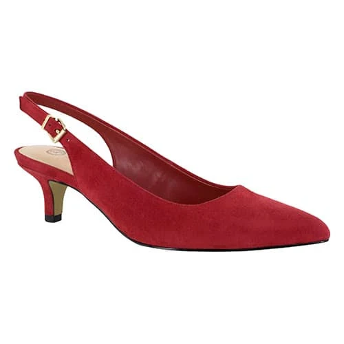 shoes Bella Vita Women's Scarlett Leather Slingback Pumps Boscov's $87.96