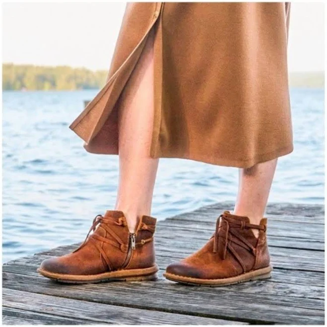 shoes Born Shoes | Born Tarkiln Glazed Ginger Brown Distressed Leather Ankle Boots Size 7 M | Color: Brown/Tan | Size: 7 | Bvmfashion's Closet Poshmark $85