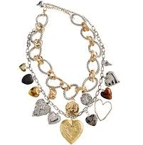 accessory Boston Proper Layered Chain Charm Necklace Boston Proper $85