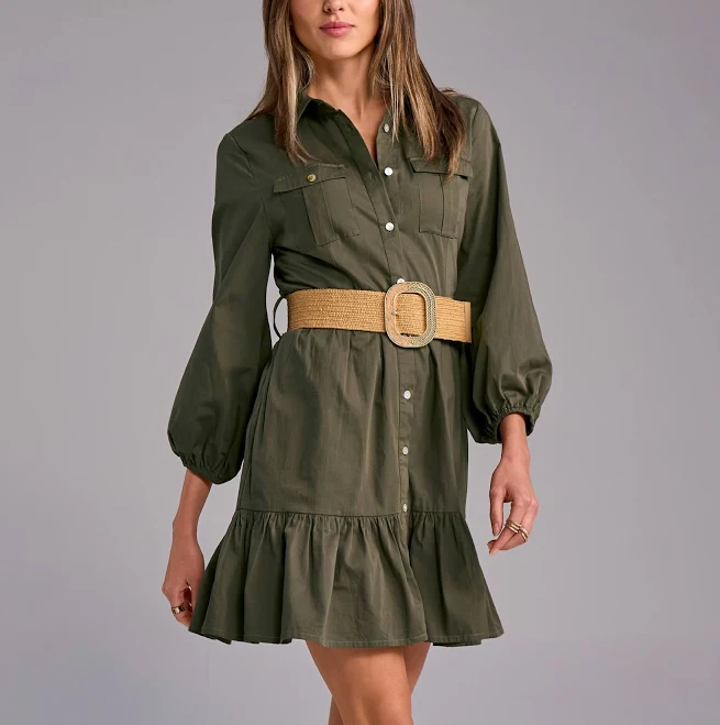 dress Boston Proper Tiered Utility Shirt Dress Boston Proper $39