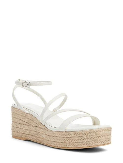 shoes BP. Coco Espadrille Ankle Strap Platform Wedge Sandal in Ivory Vanilla at Nordstrom, Size 5 Nordstrom $79.95