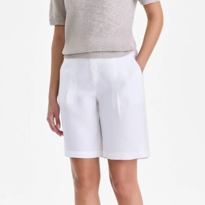 shorts Charter Club Women's Linen Knee Length Bermuda Shorts Macy's $48.65