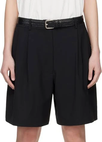 shorts Cordera Women's Pleated Virgin Wool-Blend Bermuda Shorts ssense.com $435