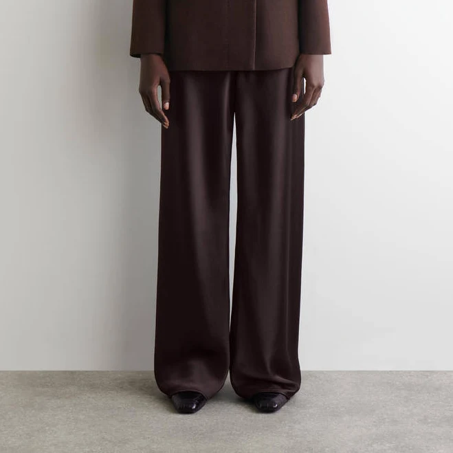 pants Cos Women's Wide-Leg Satin Pants COS US $129