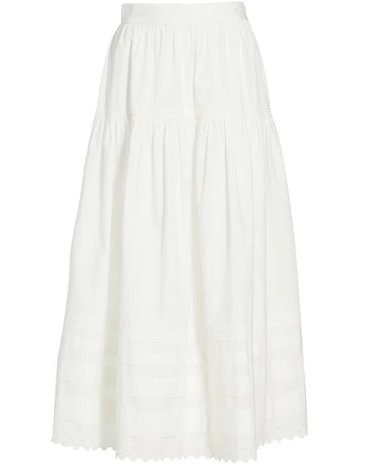 maxi skirt D&Ocirc;EN Women's Sebastiane Organic Cotton-Poplin Maxi Skirt Saks Fifth Avenue $228