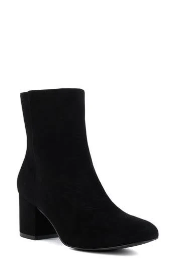 shoes Dune London Ottack Bootie in Black-Suede at Nordstrom Rack Nordstrom Rack $99.97