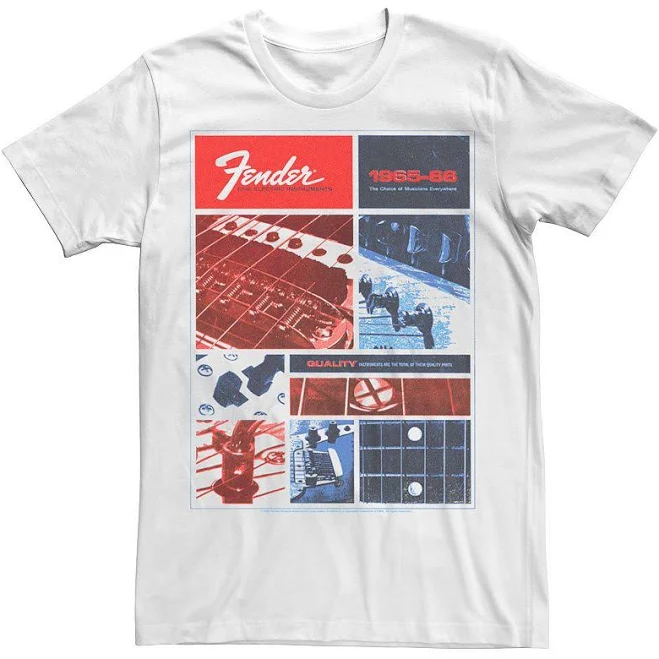 top Fender Men's Vintage Ad Graphic Tee Kohl's $16.86