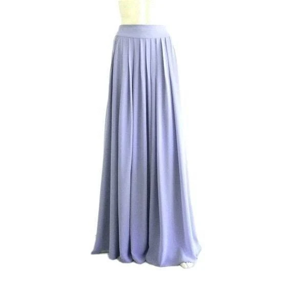 skirt Floor Length Chiffon Maxi Skirt Etsy - lisaclothing $31.99