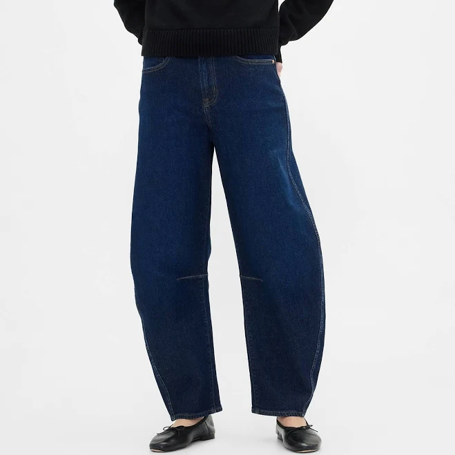 jeans Gap Women's High Rise Barrel Jeans Gap Factory $31.99