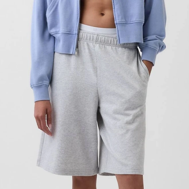 shorts Gap Women's Vintagesoft Terry Longline Sweat Shorts Gap $54.99