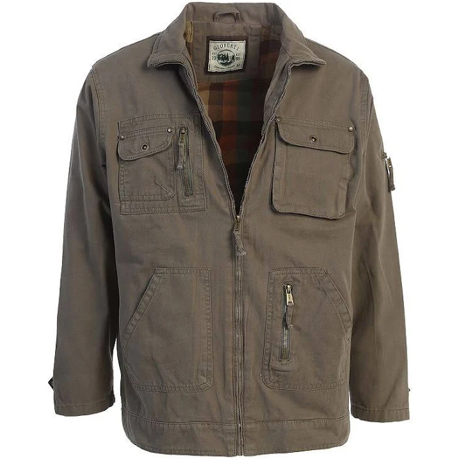 blazer Gioberti Men's Casual Outerwear Twill Multi Pocket Cargo Shirt Jacket Kohl's $54.99