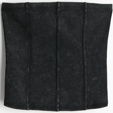 top H&M Ladies Ribbed Tube Top with Flatlock Seams H&M $9.99