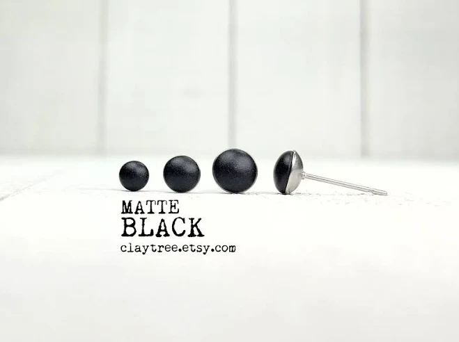 accessory Hypoallergenic Surgical Steel Stud Earrings Etsy - Seller $14.62