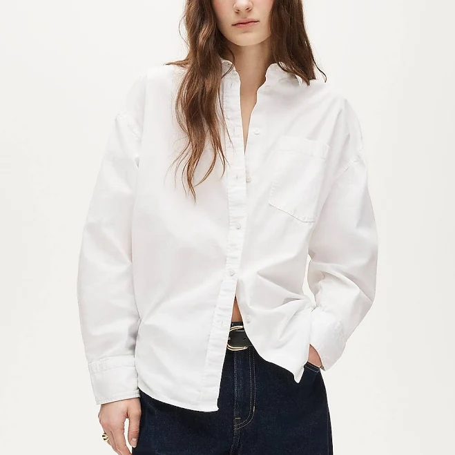 top J.Crew Women's &Eacute;tienne Oversized Oxford Shirt J.Crew $74.5