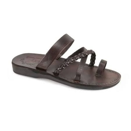 shoes Jerusalem Sandals Women's Sophia Braided Leather Sandals Walmart - Jerusalem Sandals, Inc $77.95