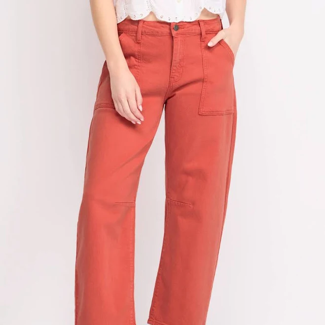 jeans Just USA Utility Seamed Barrel Jean Stitch Fix $69