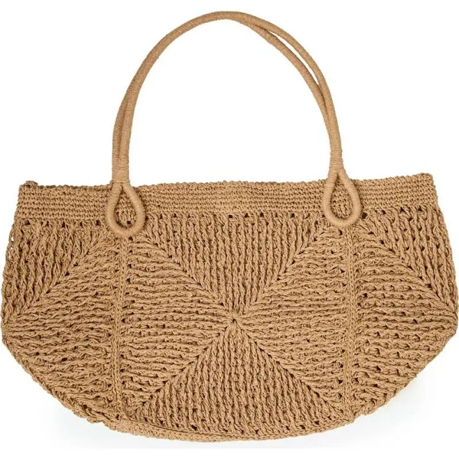 bag L*Space Paloma Beach Raffia Tote Bag Nordstrom $180
