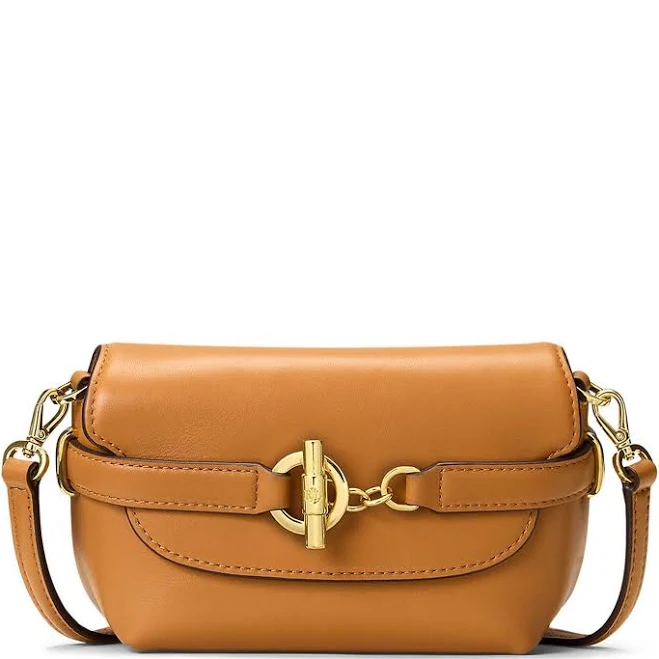bag Lauren Ralph Lauren Leather Small Blaike Crossbody Bag Dillard's $146.25